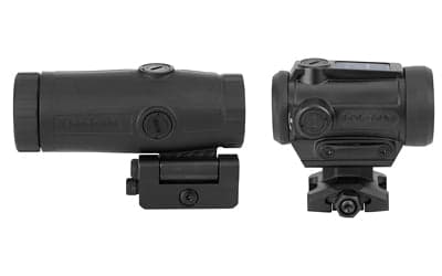 Holosun Technologies ARO and HM3X Magnifier -  Red Dot -  2 MOA Dot -  Fits 1913 Picatinny Rail -  1.63" Lower 1/3 Co-Witness Mount -  Black