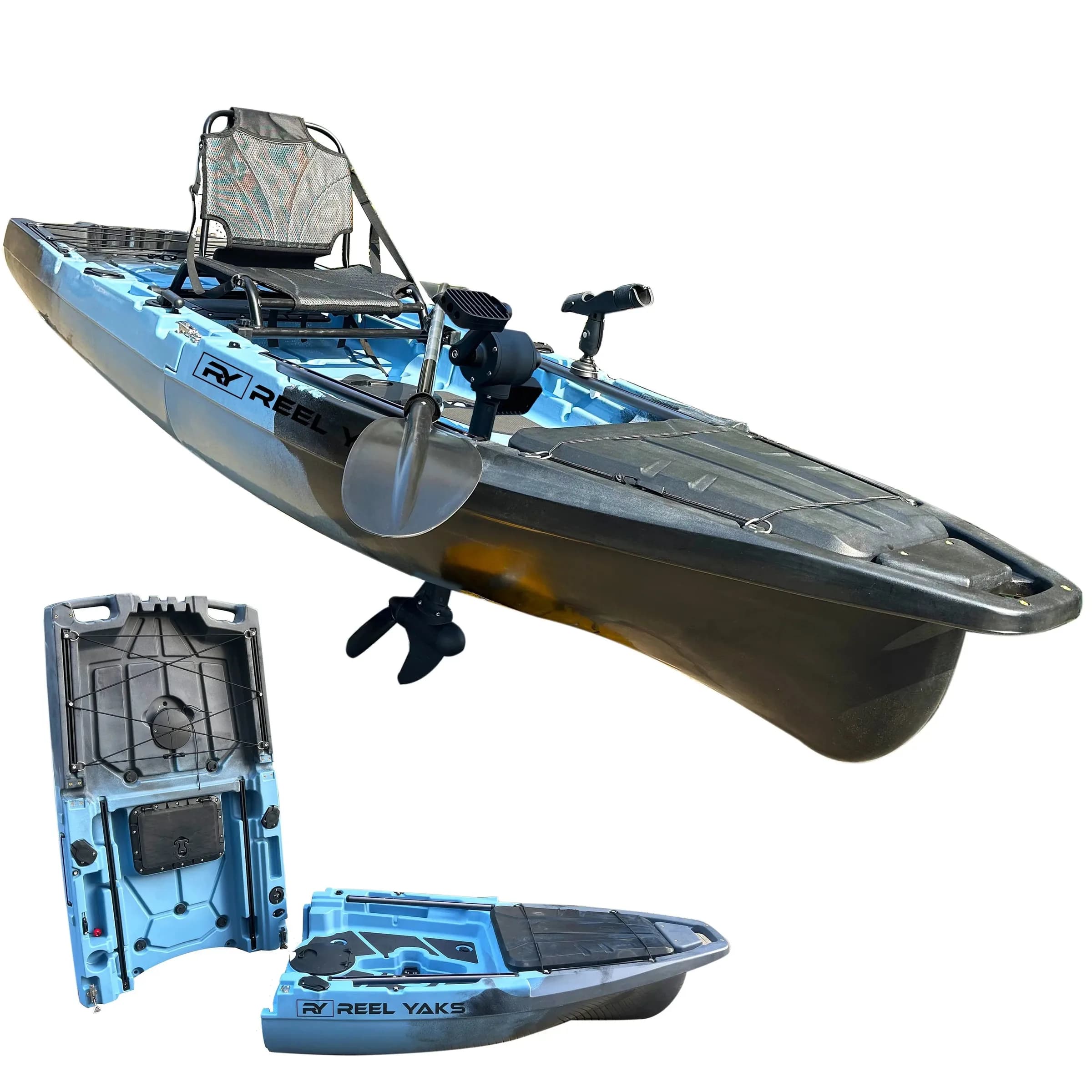 Recon 10ft Propeller Drive Modular Fishing Kayak