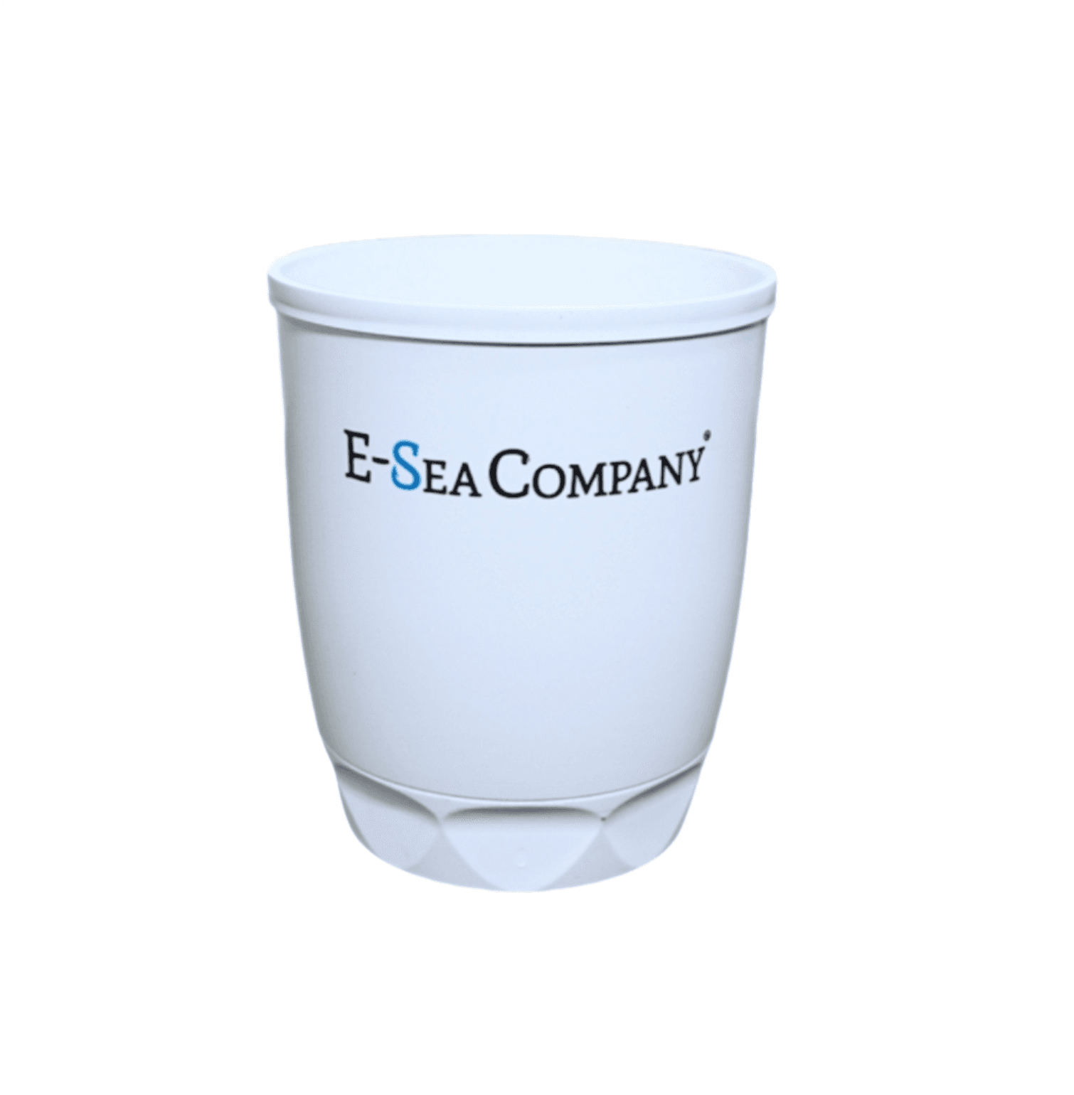 E-Sea Cup Original-Suction Mounted Cup Holder-White