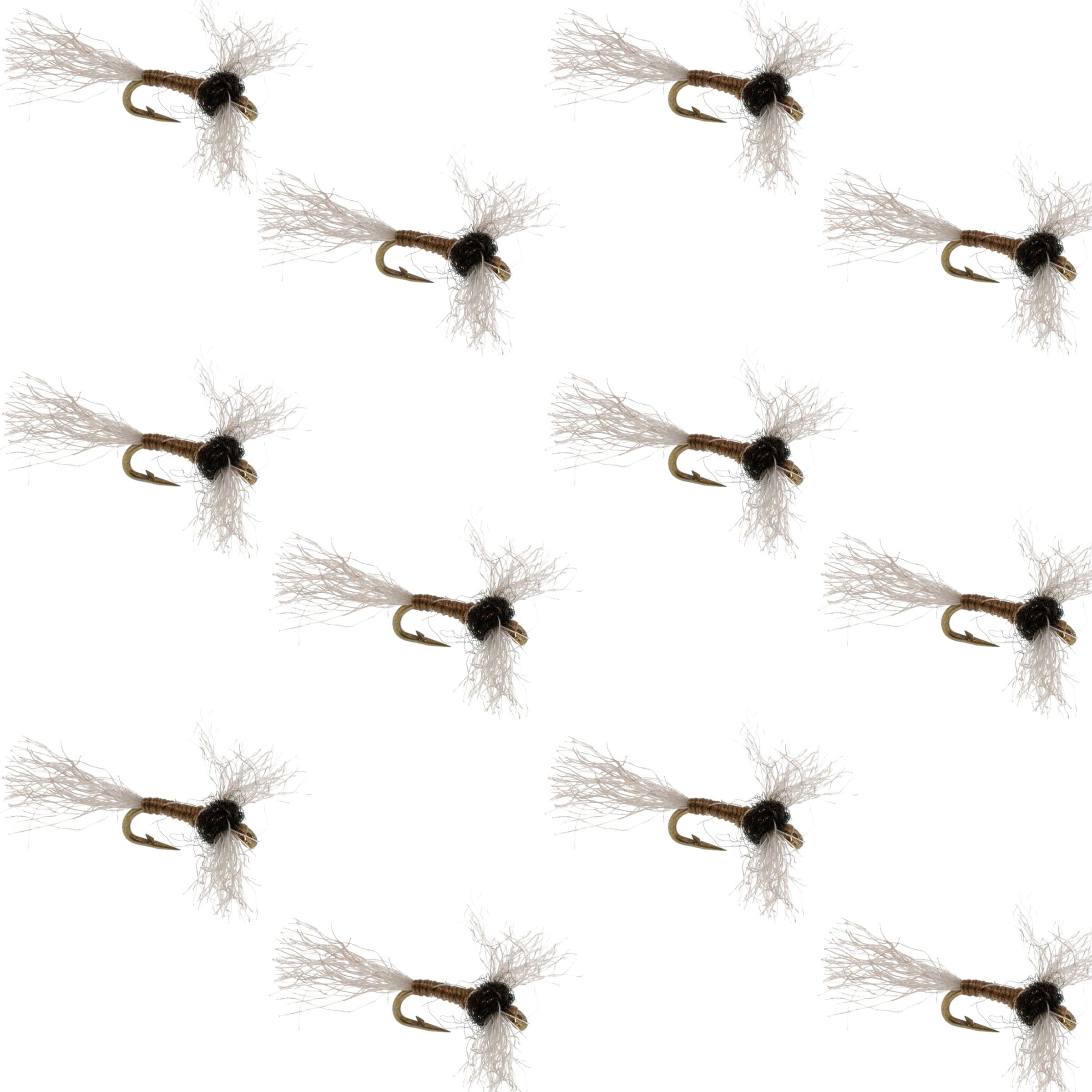 Improved Zelon Midge 12 Flies Hook Size 20