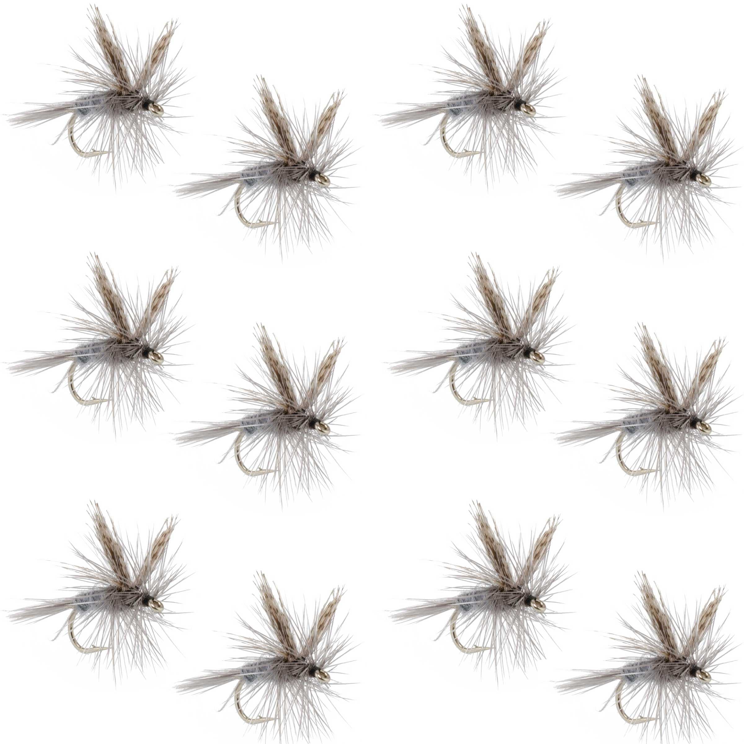 Dark Hendrickson Classic Dry Fly - 12 Flies Size 18