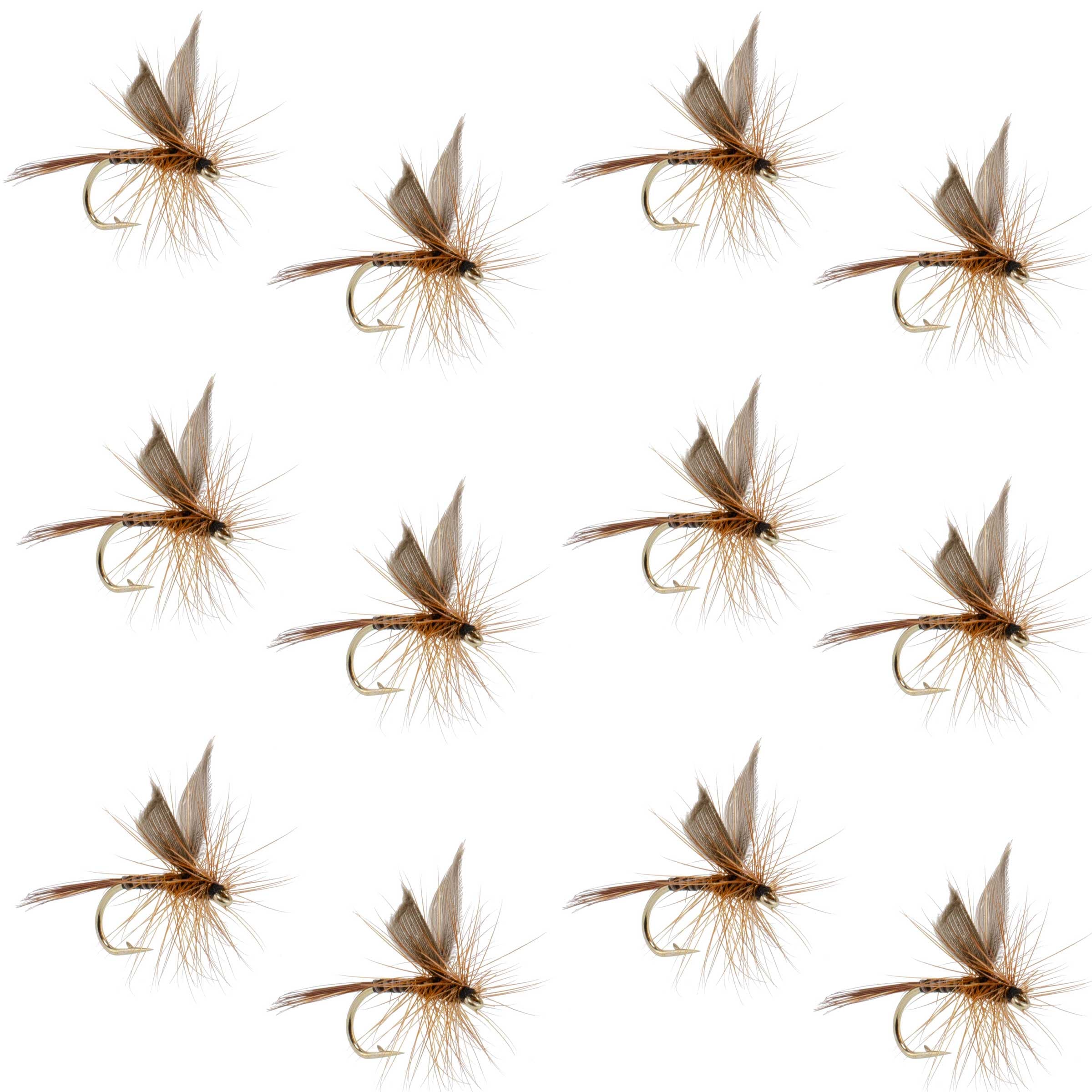 Red Quill Classic Dry Fly - 12 Flies Size 14