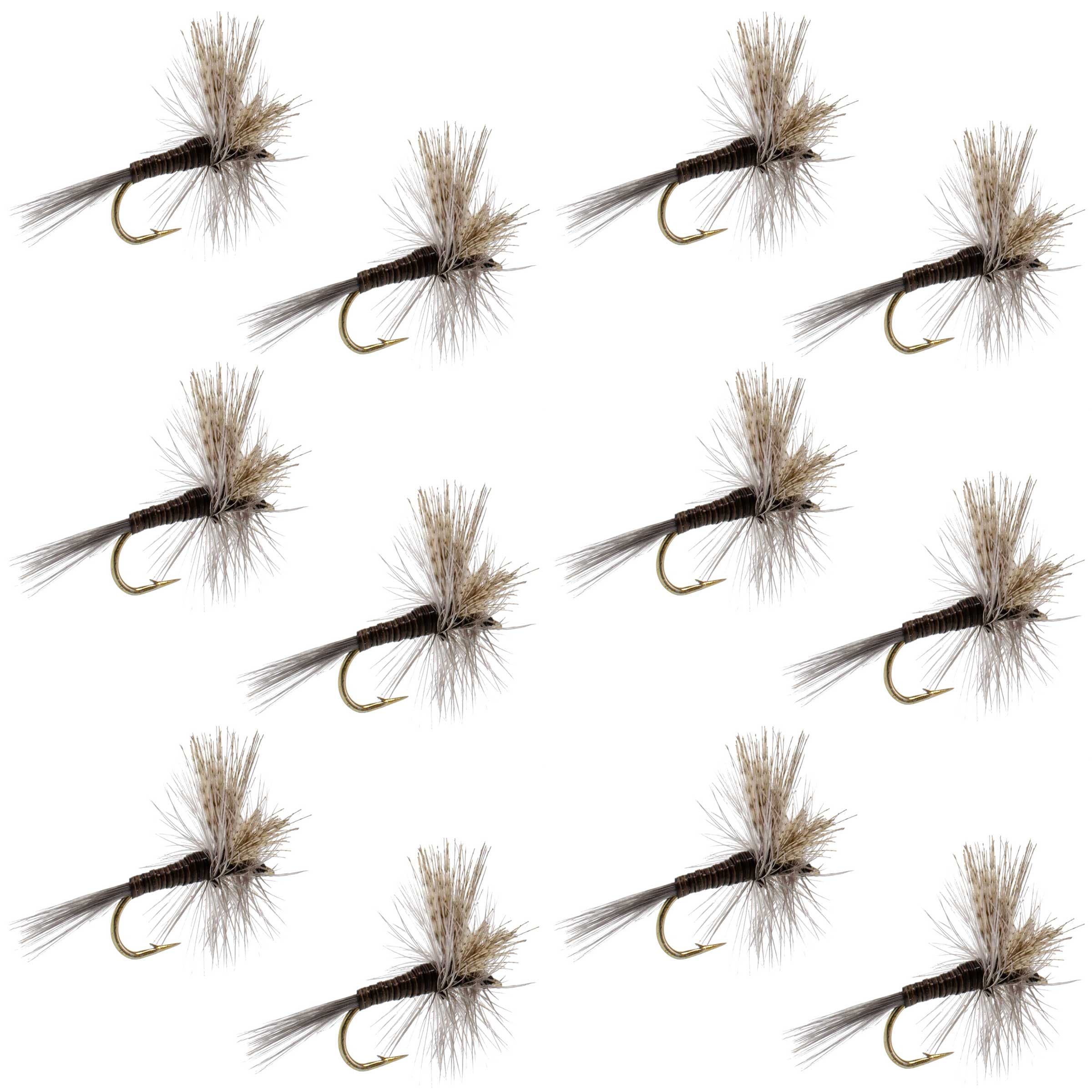 Quill Gordon Classic Dry Fly - 12 Flies Size 14