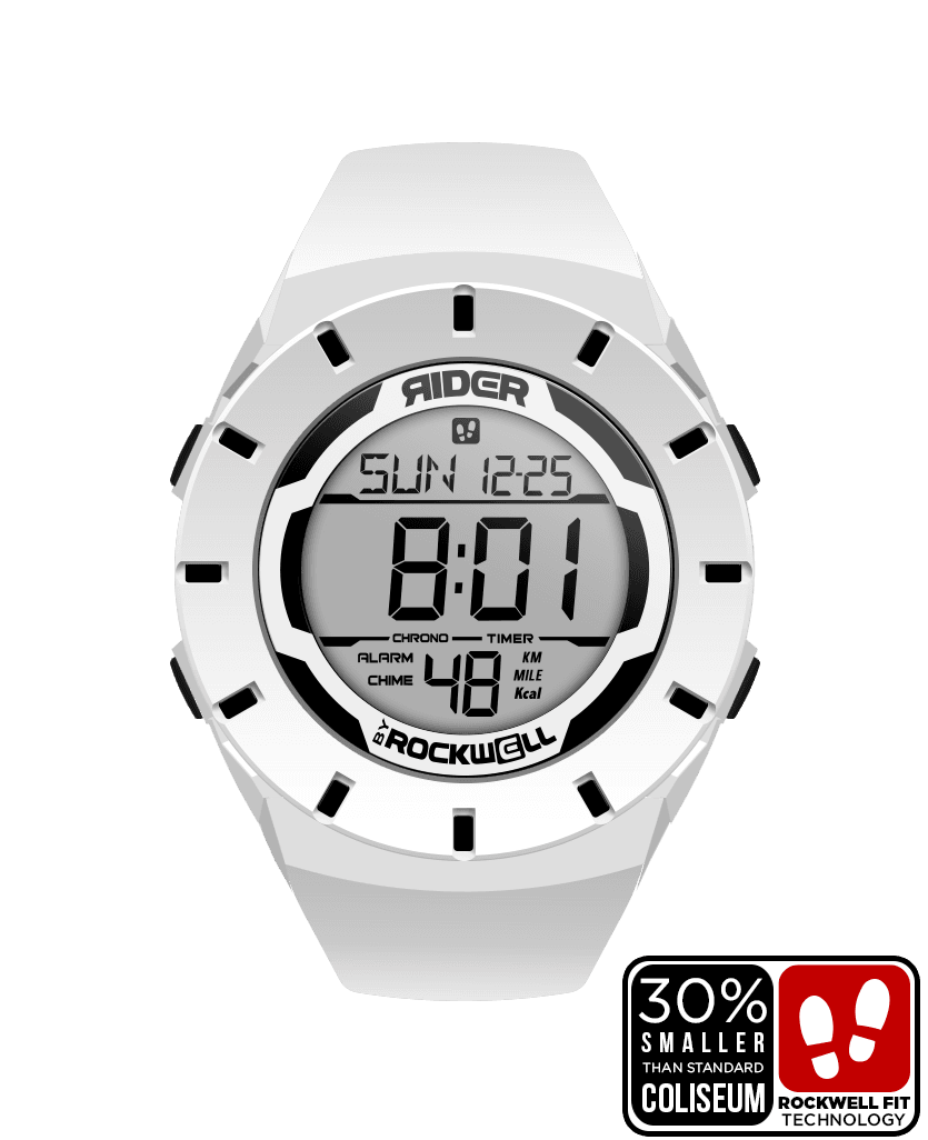 Coliseum Fit™ Forum (White/Black) Watch