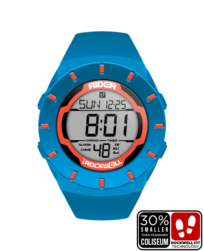 Coliseum Fit™ Forum (Shark Blue/Orange) Watch