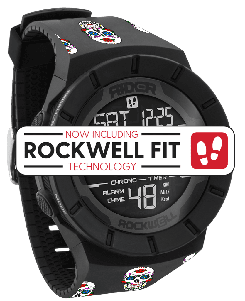 Coliseum Fit™ - Sugar Skull Edition (Phantom Black) Watch