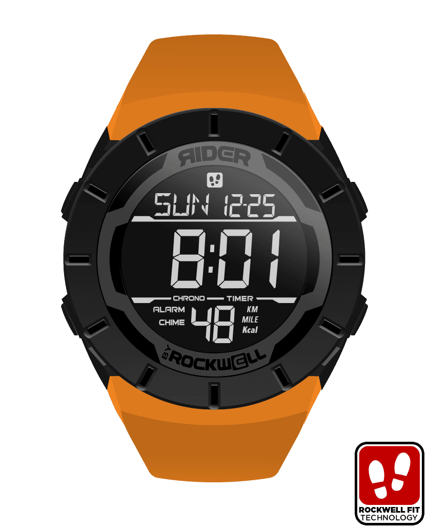Coliseum Fit™ Mix Up Edition (Black/Orange) Watch