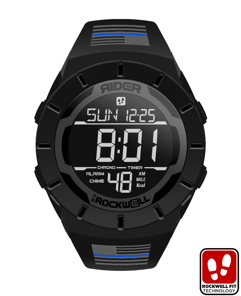 Coliseum Fit™ Police - Freedom Edition (Phantom Black) Watch