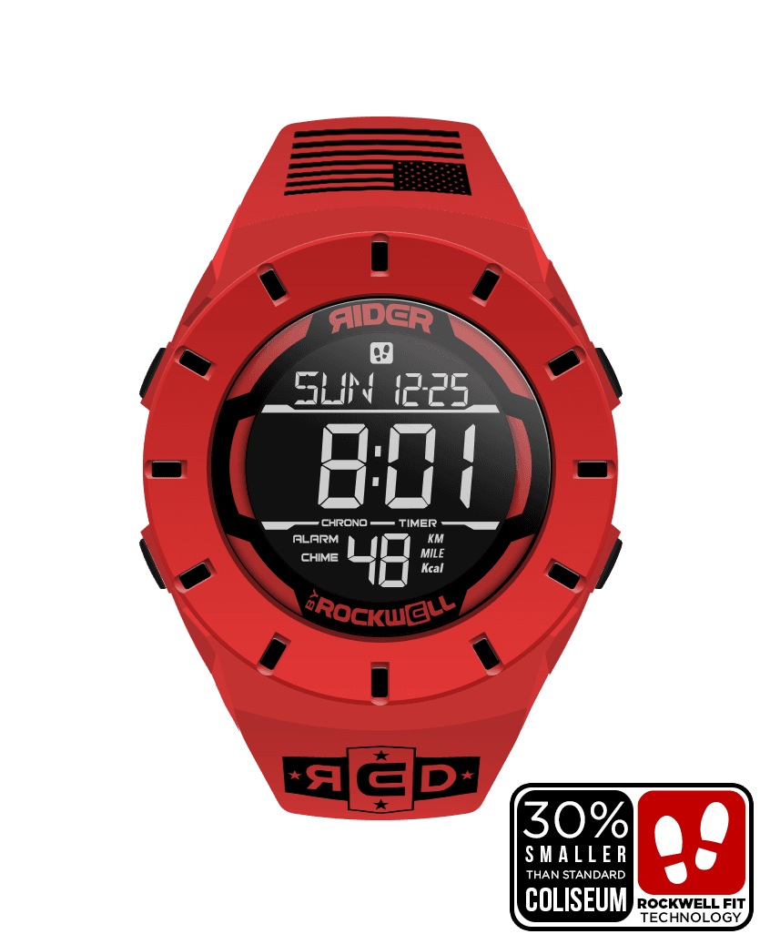 Coliseum Fit™ Forum - R.E.D. Edition (Red/Black) Watch