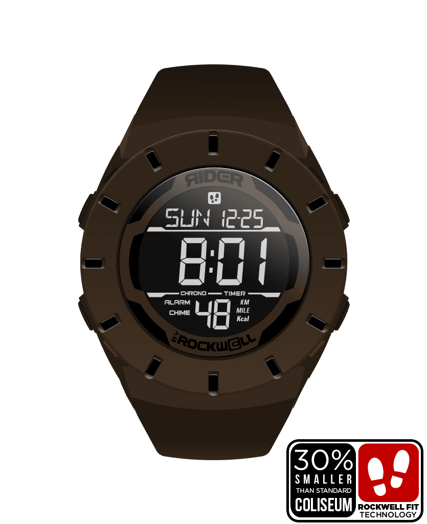 Coliseum Fit™ Forum (Gunstock Brown/Black) Watch