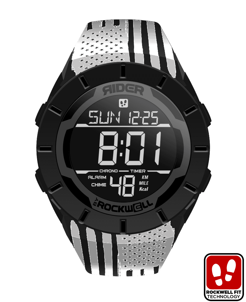 Coliseum Fit™ Assault - White Edition (Phantom Black) Watch