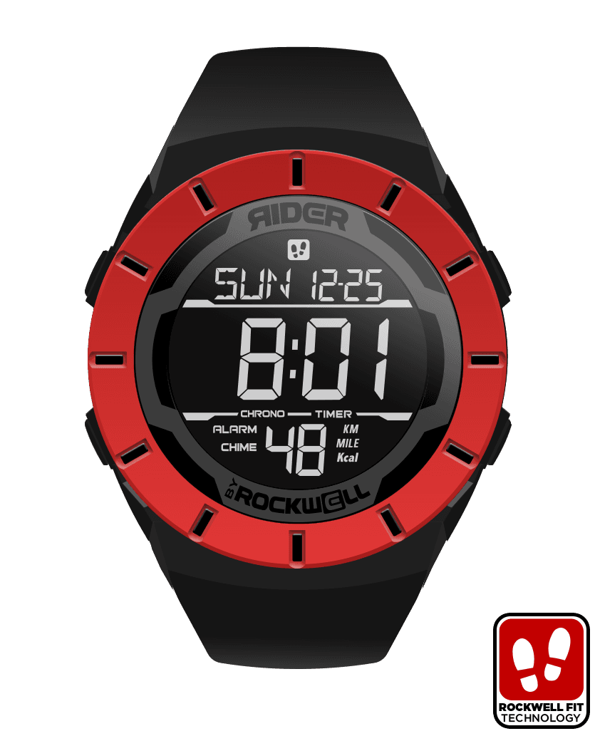 Coliseum Fit™ Halo Edition (Black/Red) Watch