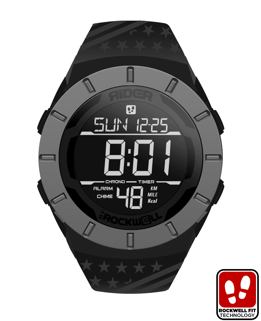 Coliseum Fit™ Halo Edition (Black/ Grey) Watch - Ryan Weaver