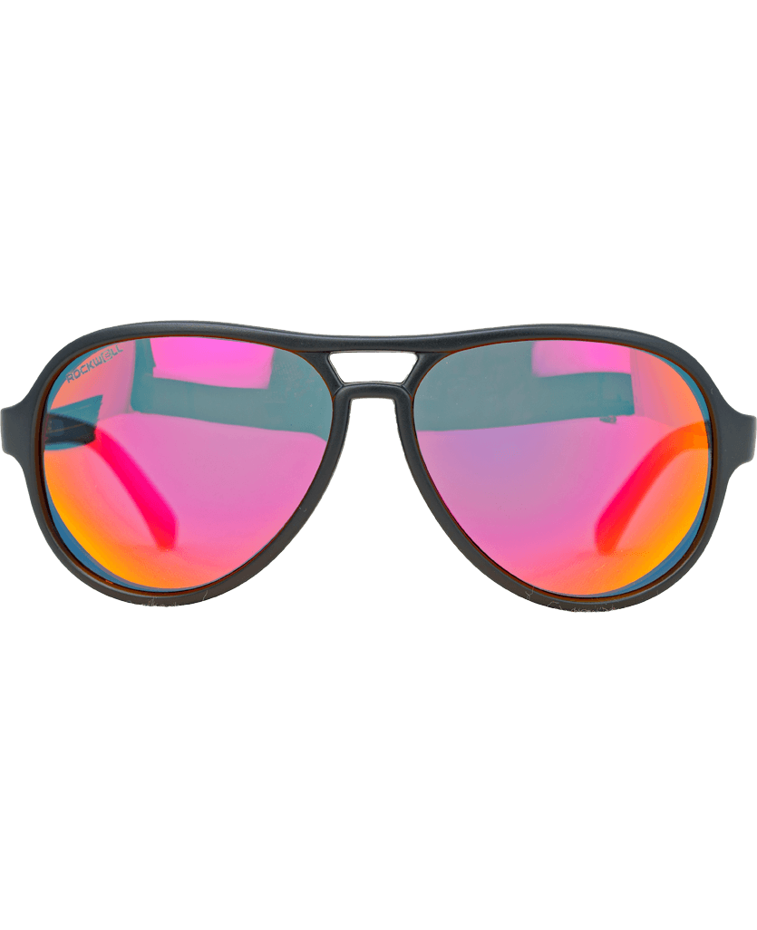 Casino (Black/Red Mirror Polarized Lens