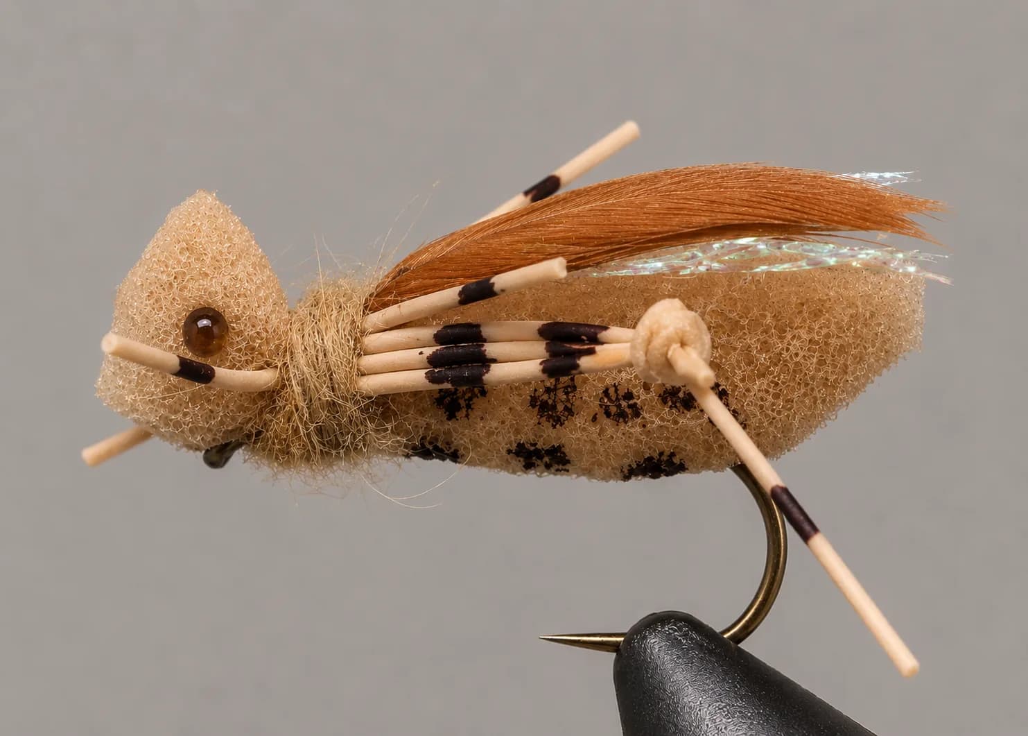 Leopard Foam Hopper