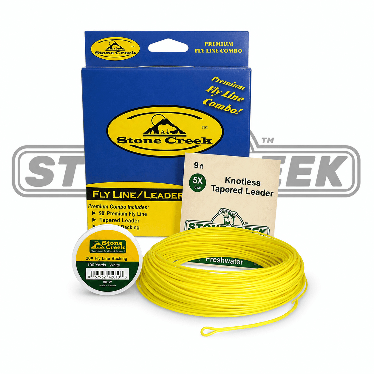 Fly Line Combo - Line - Leader - Backing