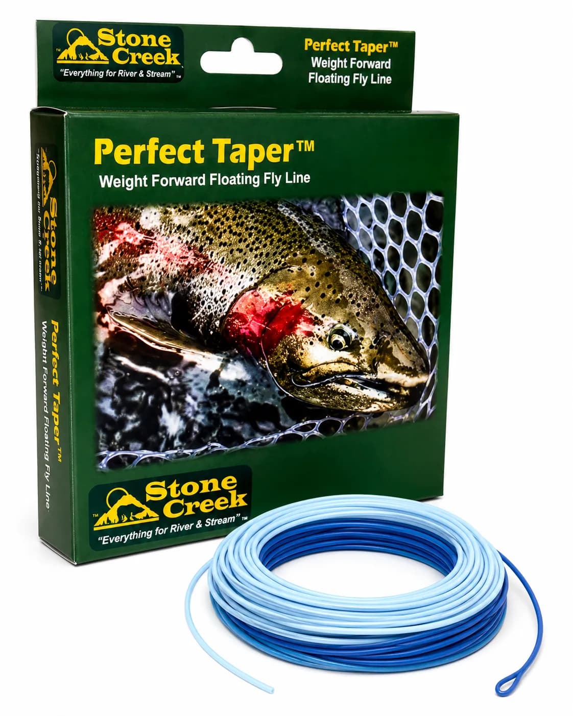 Perfect Taper™ - Sky - Two Color Floating Fly Line