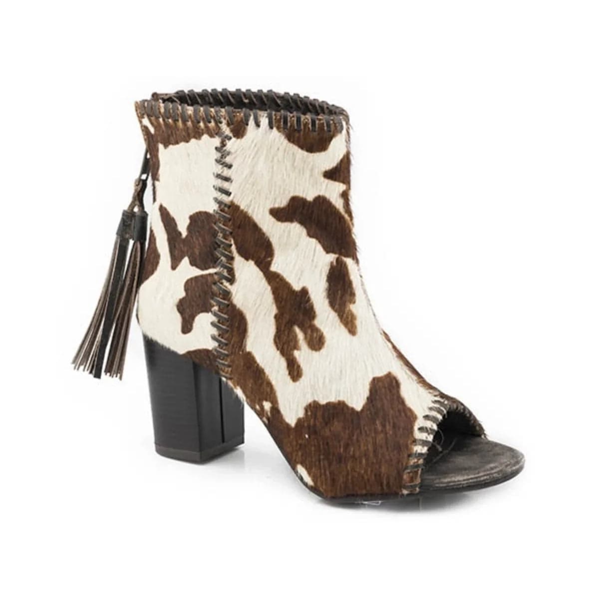 Roper Betsy (Brown) - Women's Cowhide Sandals