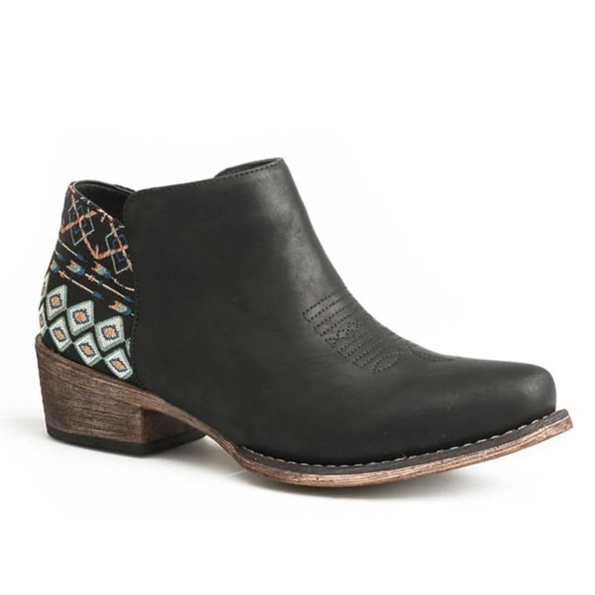 Roper Sedona (Black) - Women's Cowgirl Boot