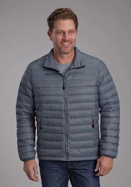 Roper 2165 Parachute (Blue) - Men's Nylon Jacket