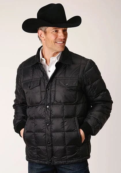 Roper 1744 Parachute (Black) - Men's Nylon Jacket