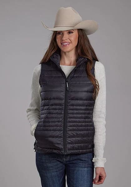 Roper 2165 Parachute (Black) - Women's Nylon Vest