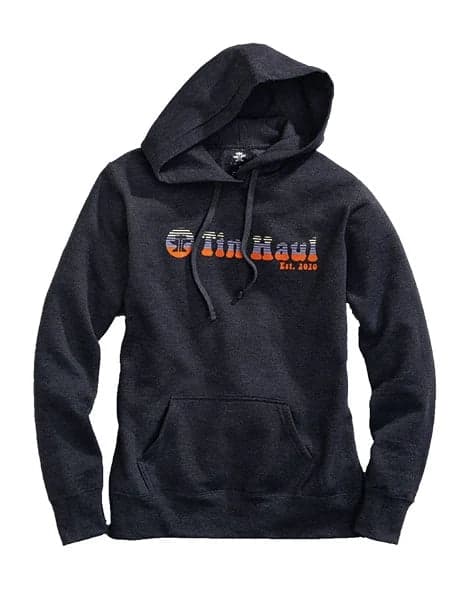 Tin Haul Lined Logo (Black) - Women's Hoodie Sweatshirt