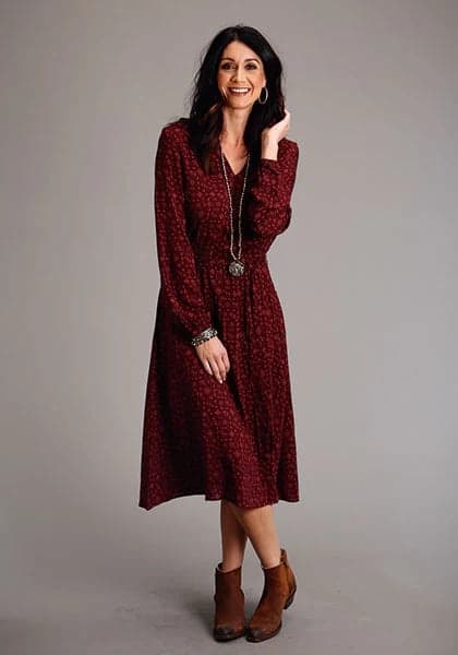 Stetson 1770 Western Ditzy (Red) - Women's Dress