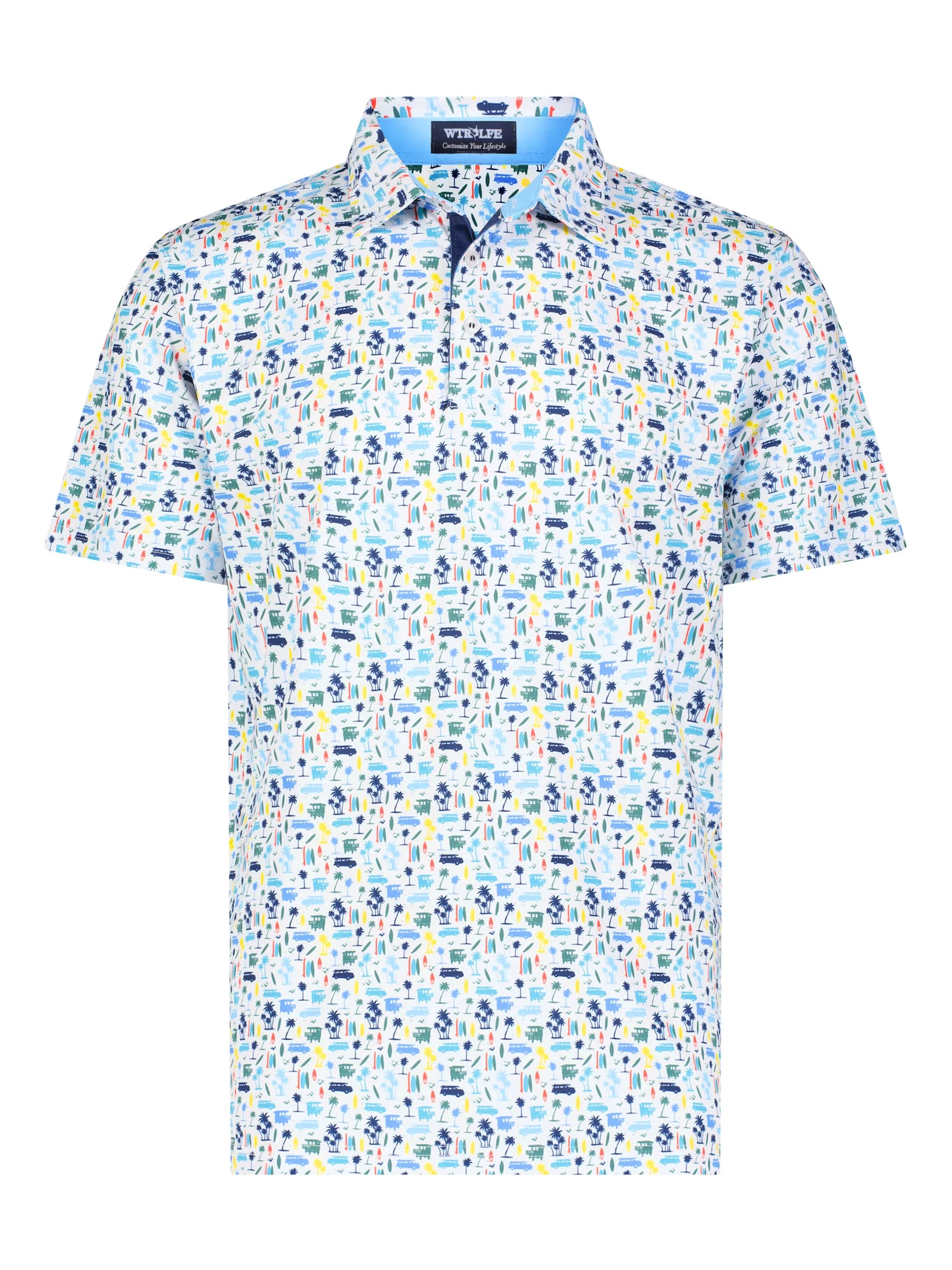 Surfs up Performance Polo