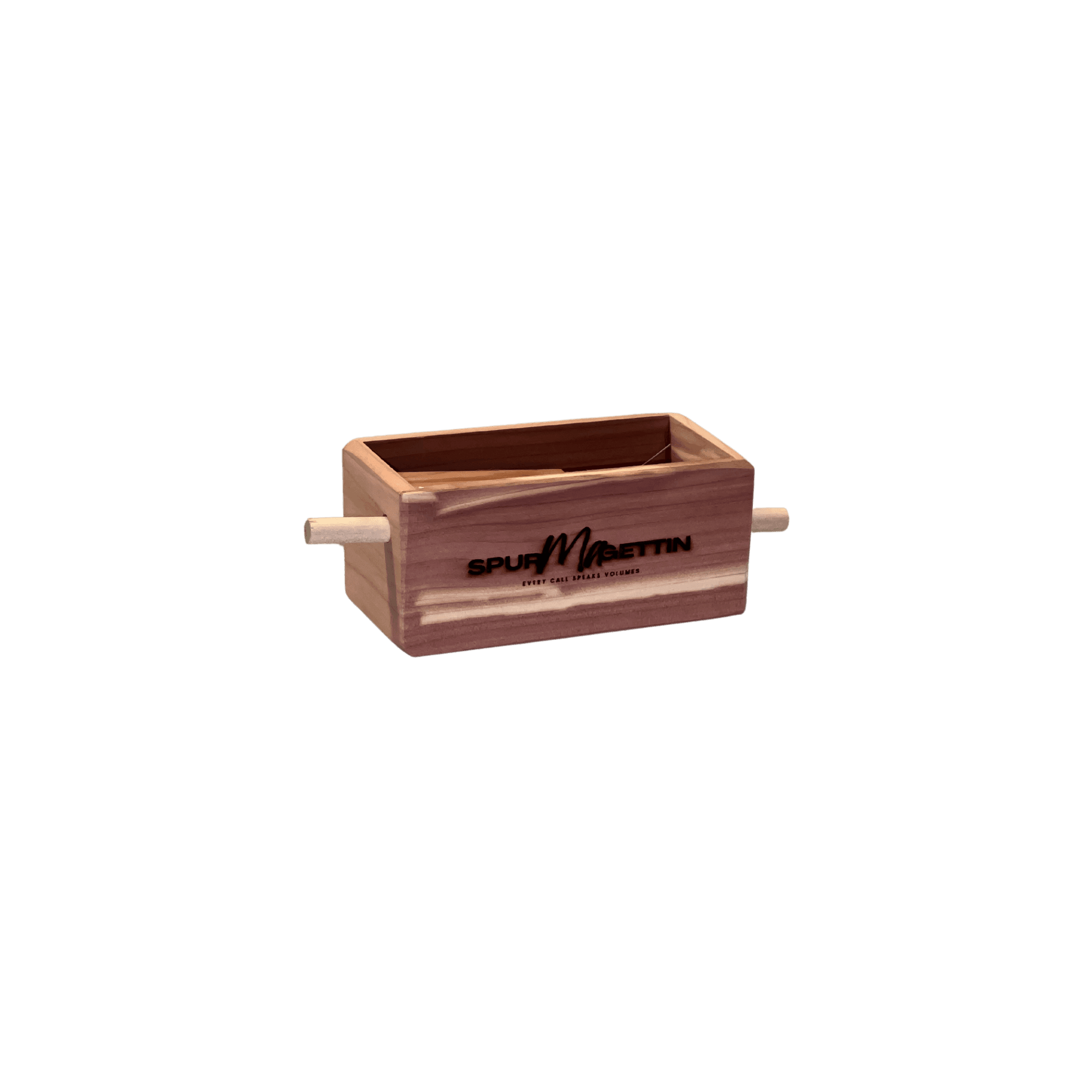 Push Button Box Call in Cedar Wood