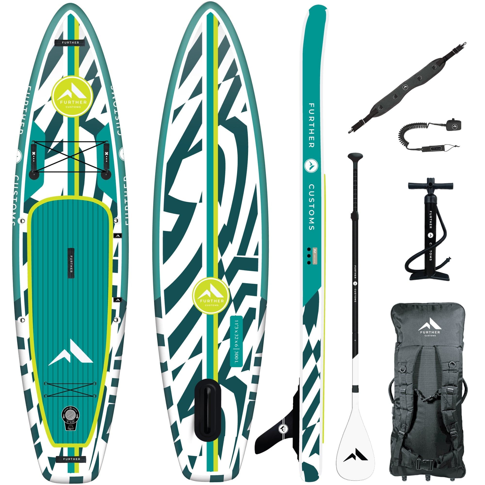 11'3 Podium Turquoise