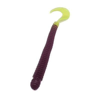 Ring Worm 4" - Purple Glow Tail