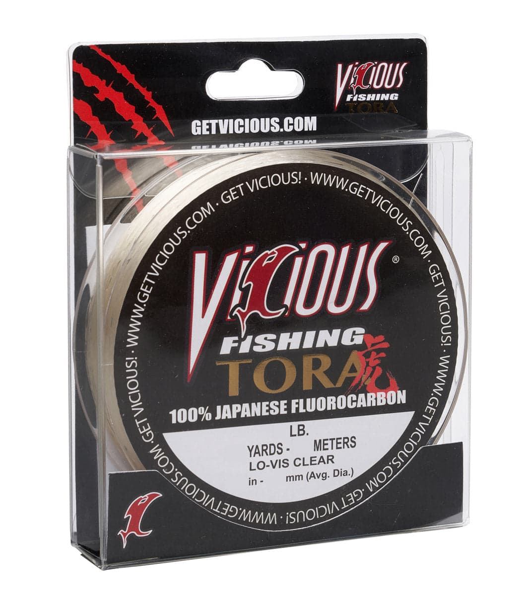 Vicious Tora 100% Japanese Fluorocarbon - 17 Lb Test