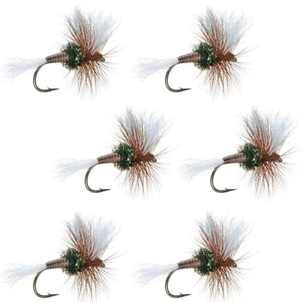 H & L Variant Classic Dry Fly - 6 Flies Hook Size 16