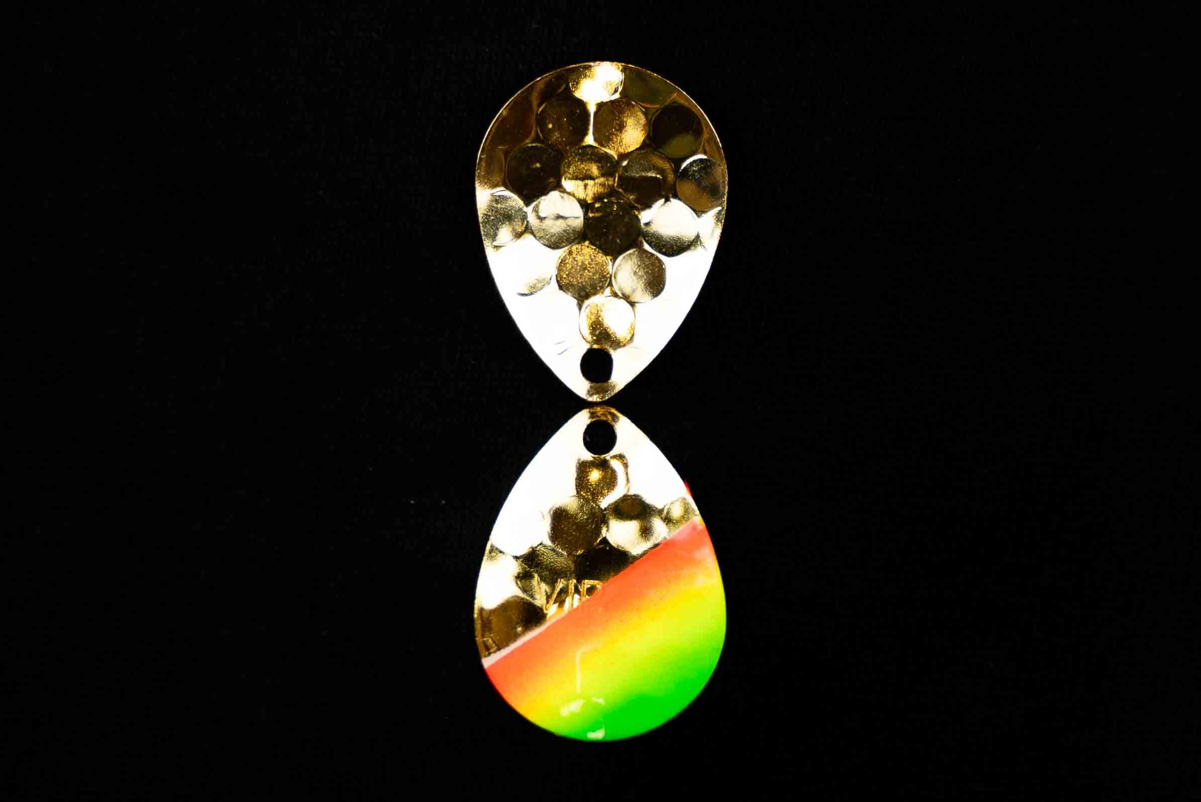 #3.5 Colorado "Gold Mexican Hat" Spinner Blade (Single Blade)
