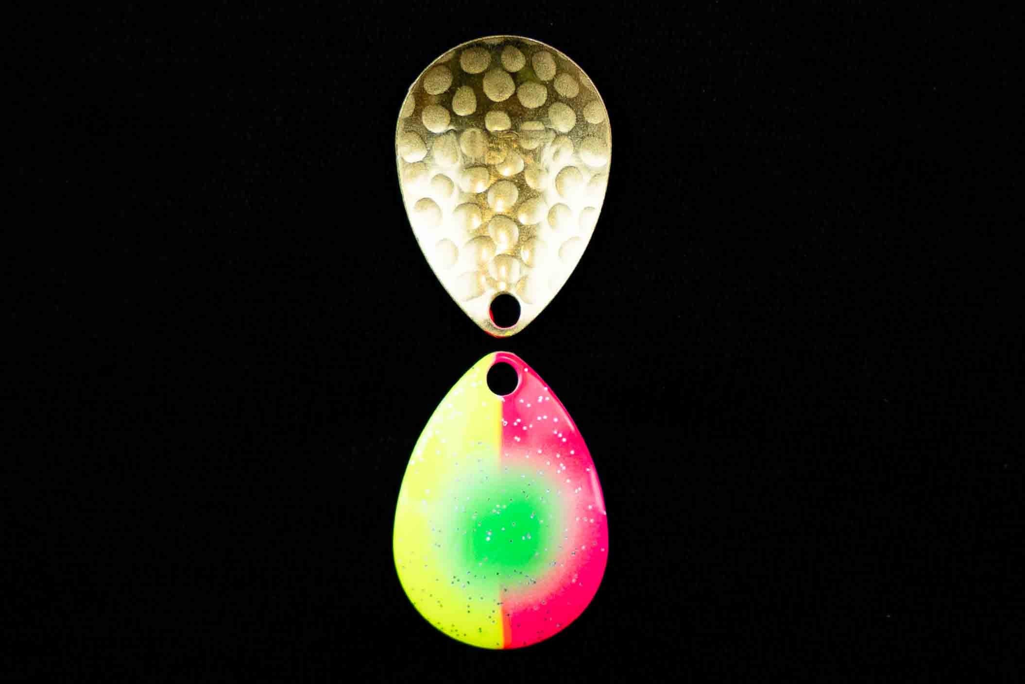 #3 Colorado "Suck it Simon w/Glitter" Spinner Blade (single blade)