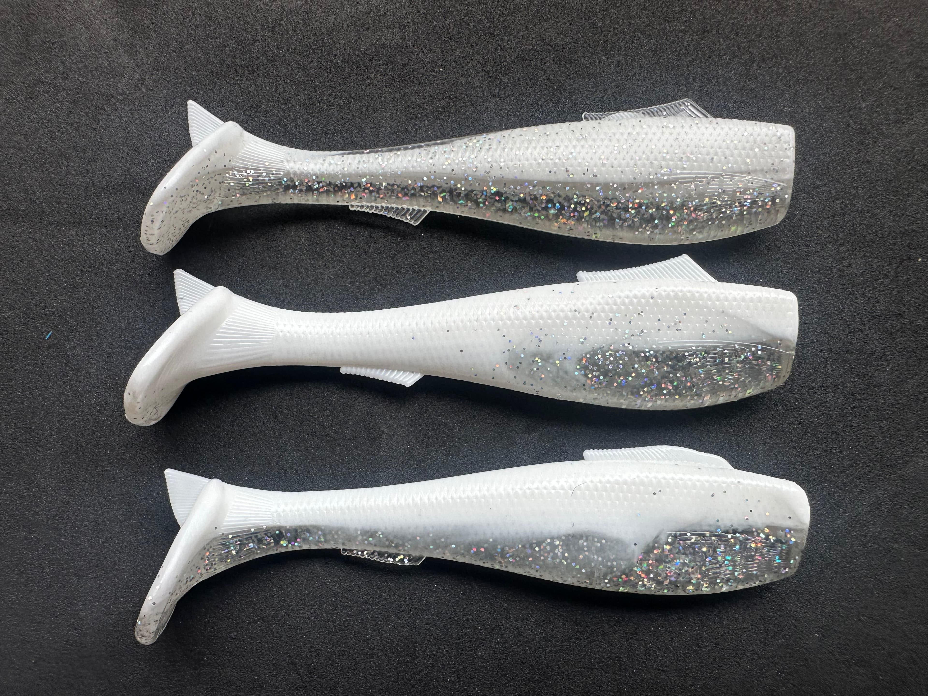 4.5” VIP “White n Silver” Swim Bait (Single Bait)
