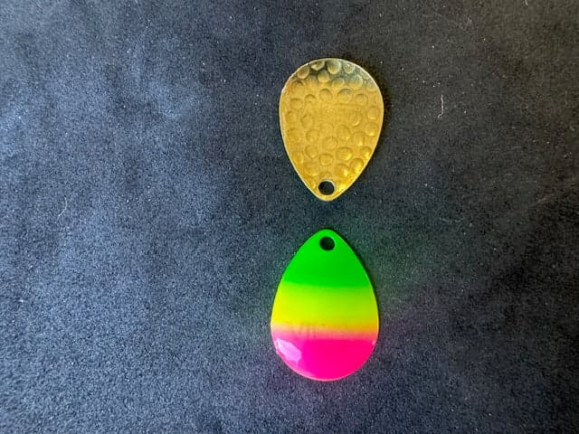 #3 Colorado "GREEN/CHART/PINK" Spinner Blade (Single Blade)