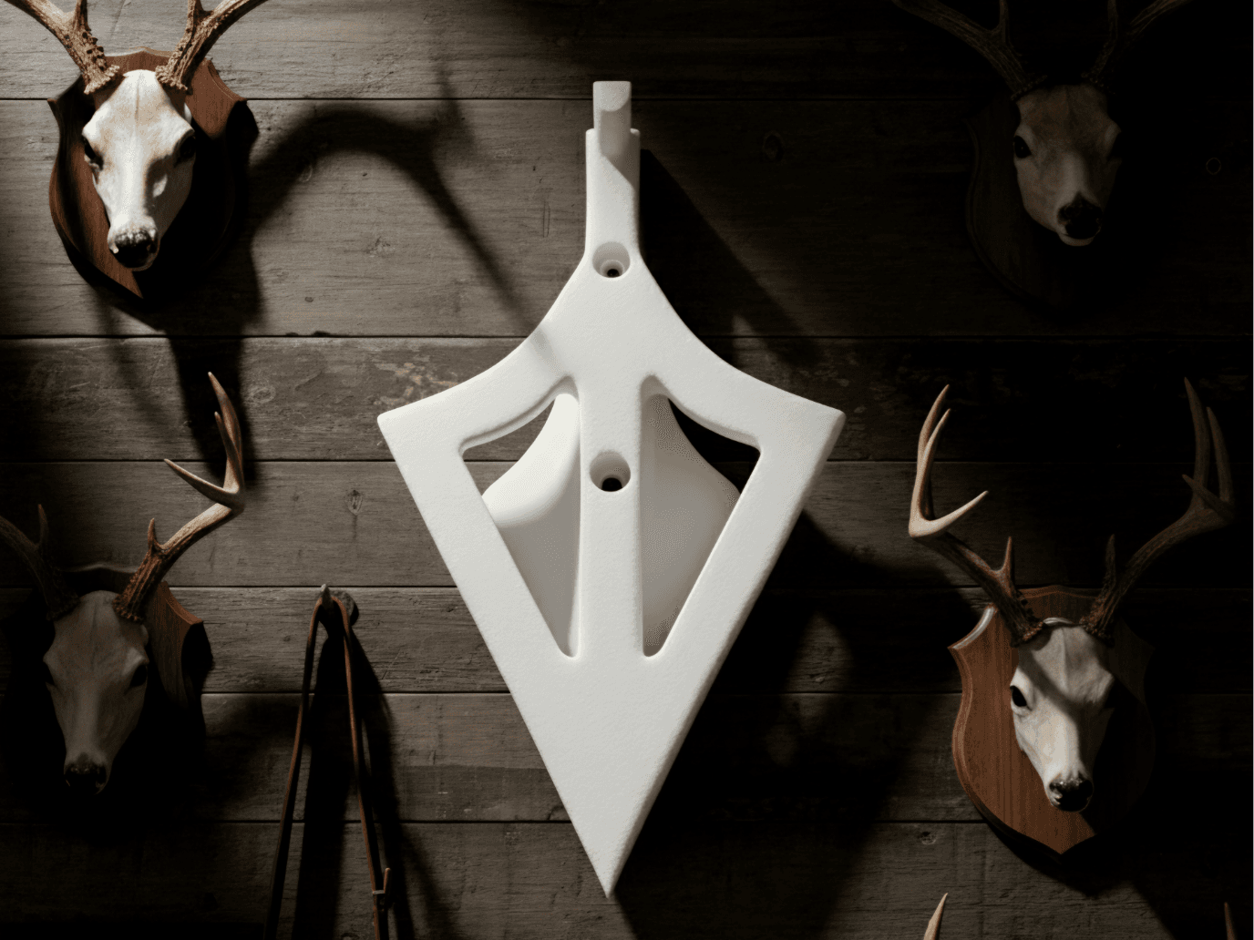 Arrowhead Deer Skull Wall Mount
