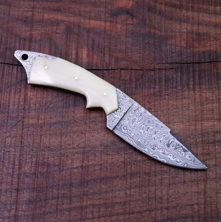 Damascus Skinner Knife