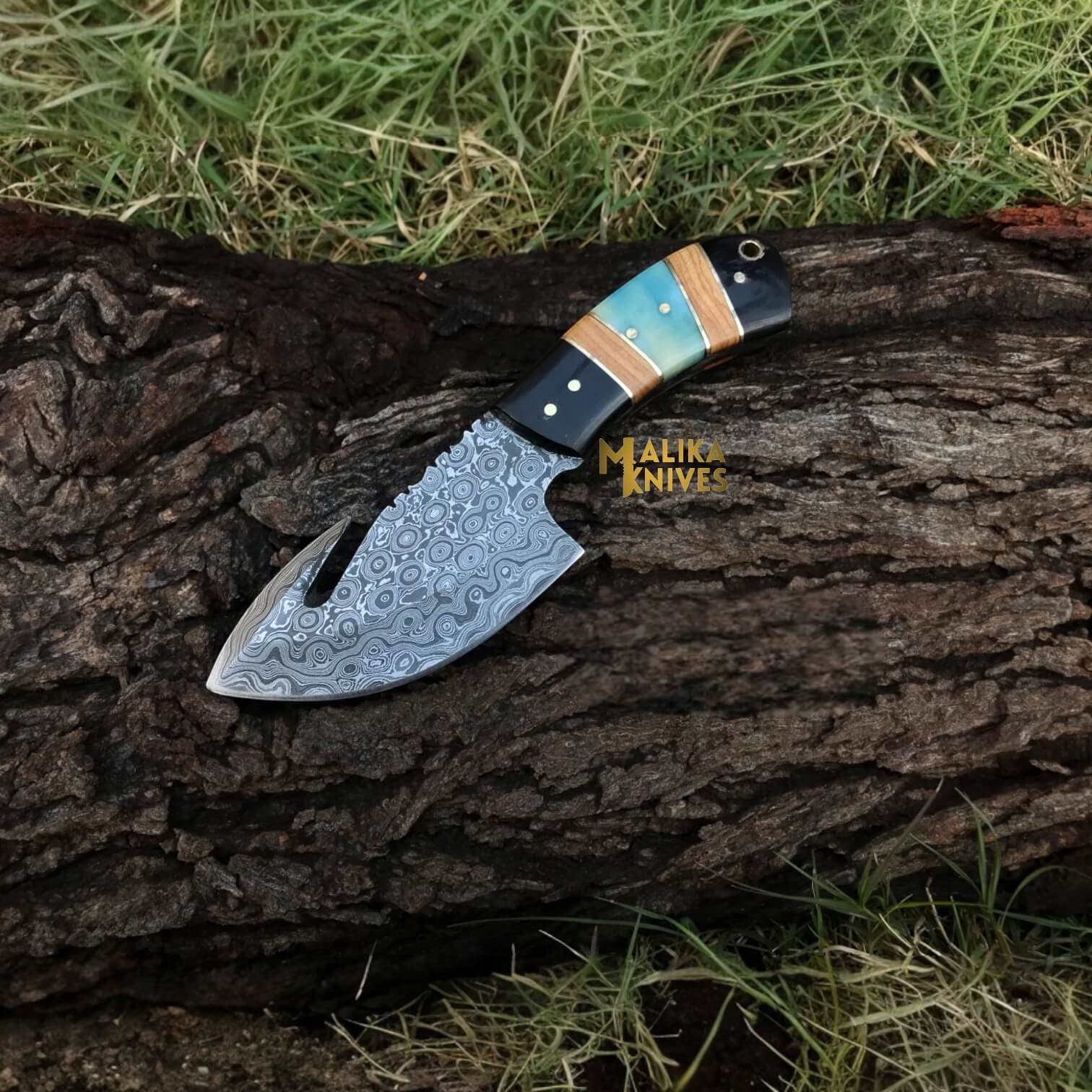 Gut Hook Skinning Knife – Big Game Hunting & Deer Processing Knife