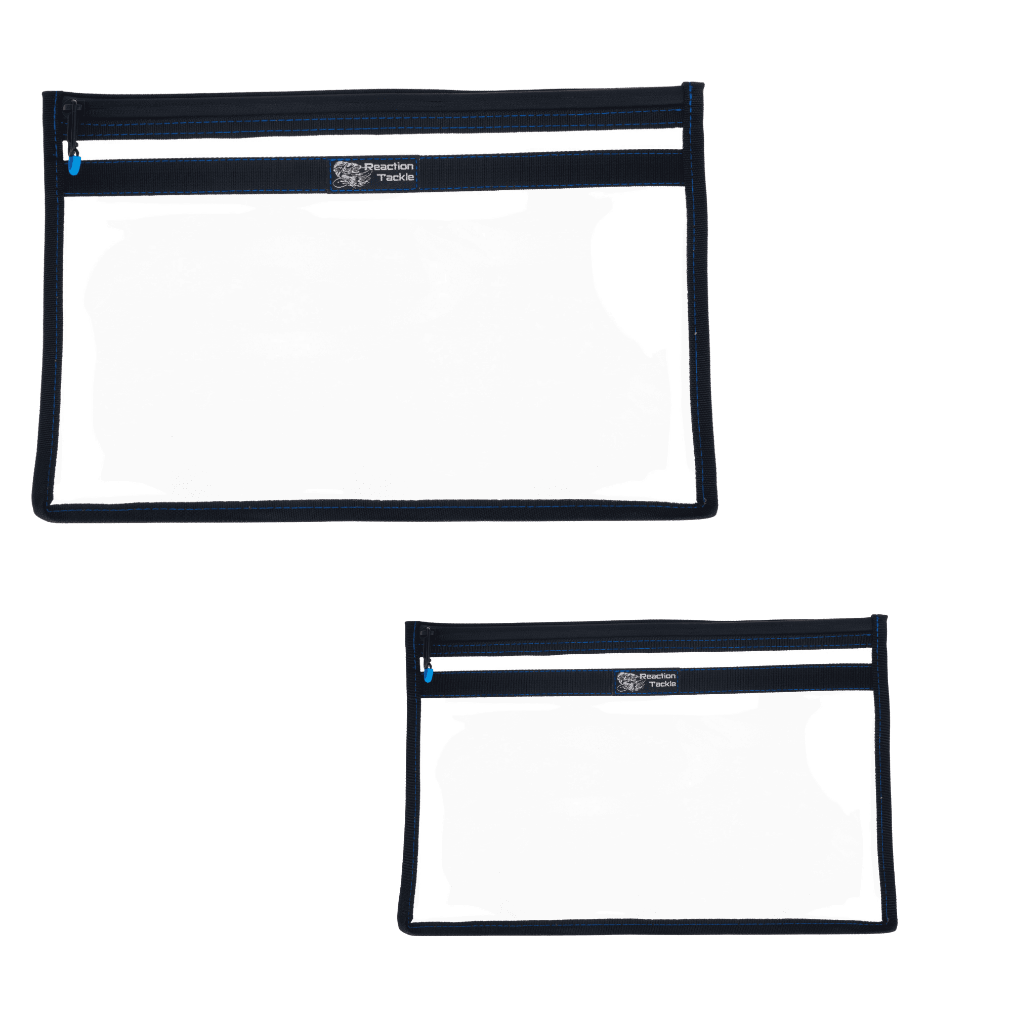 Reaction Tackle Clear Storage Bag Tackle Pak - Water-Resistant Plastic Storage