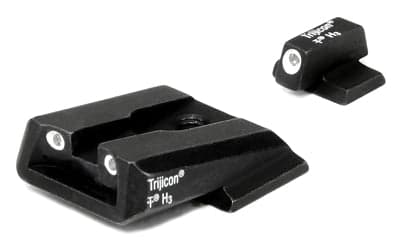 Trijicon Tritium Night Sight - Fits M&P - Green/Green - Matte Finish - 3 Dot