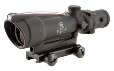Trijicon ACOG Rifle Scope - 3.5X35 - Red Chevron Reticle .308 - Includes Flattop Mount - Matte Finish