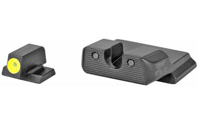 Trijicon HD Tritium Night Sight - Fits S&W M&P Shield - Yellow Outline