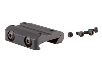Trijicon MRO-Miniature Rifle Optic - Mount - Low - Fits Trijicon MRO - Black Finish