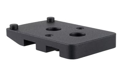 Trijicon Accessory Ring Plate - Low Mount - Q-Loc - Fits Trijicon RMR - Anodized Finish - Black