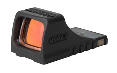 Holosun Technologies SCS - Green Dot Sight - Non-Magnified - Fits Glock MOS - Green Ring & 2 MOA Dot - Matte Finish - Black - Solar with Internal Battery