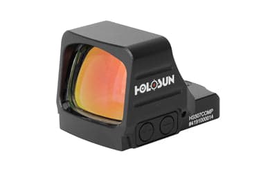 Holosun Technologies 507 Elite Competition - Red Dot - MRS Reticle (2 MOA Dot with 8/20/32 MOA Circle) - 1.1"x0.87" Objective Lens - Matte - Black