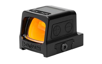 Holosun Technologies 509T X2 - Gold Dot - Enclosed Pistol Sight - 2MOA Dot with 32MOA Circle - Anodized Finish - Black - Includes RMR-to-509T Adapter Plate